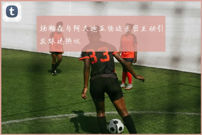 杨瀚森与阿夫迪亚场边亲密互动引发球迷热议